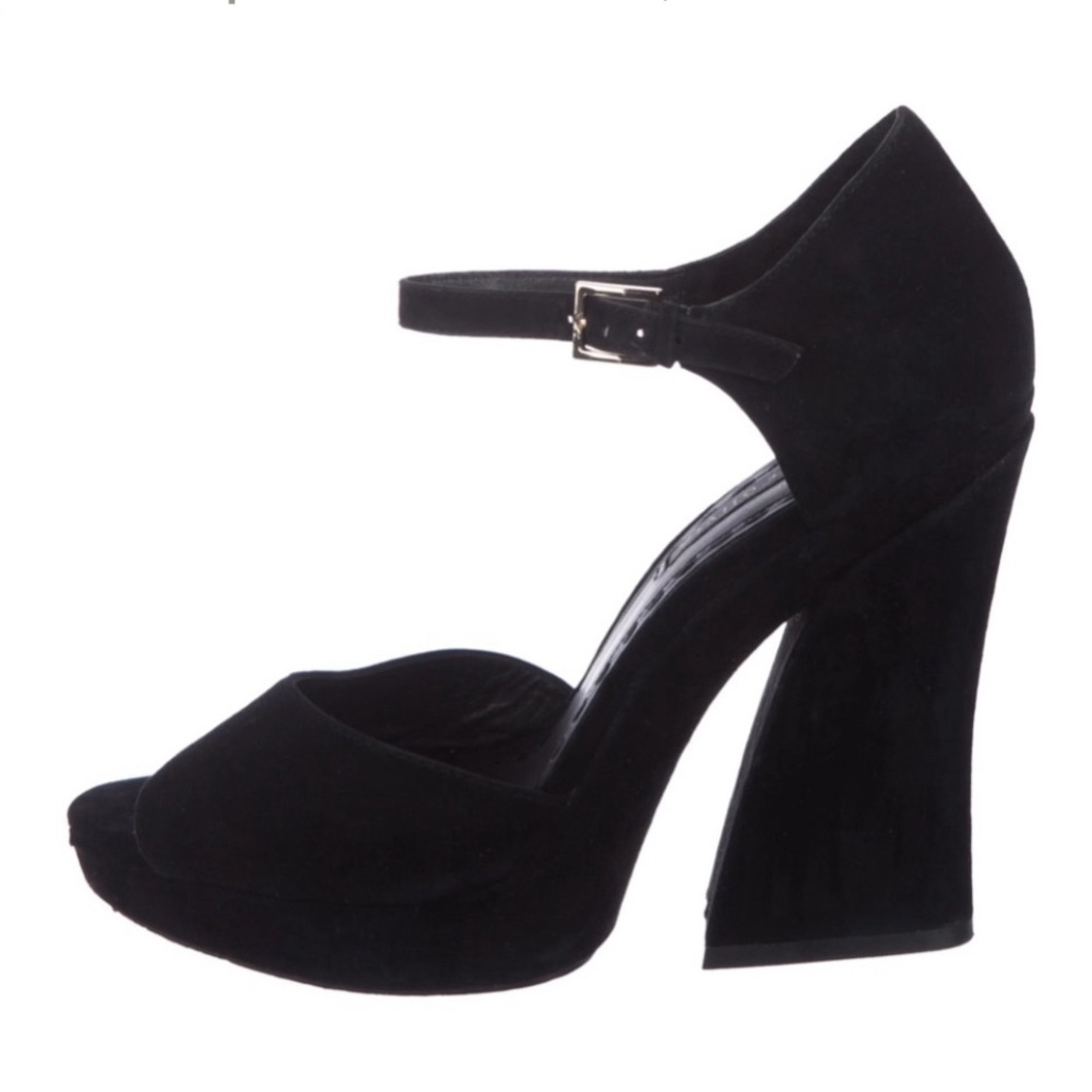 Alice + Olivia Seric Suede Heels